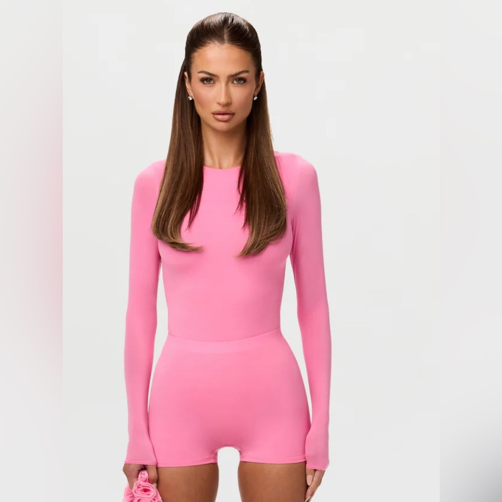Naked Wardrobe Pink Short Set